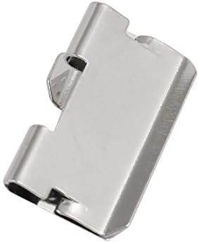 NOVO LON0167 20PCS Silver apresentado Tone Metal AA/14500 Eficácia confiável Bateria positiva Placa de contato negativa