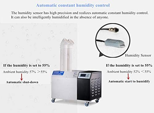Umidificador agrícola industrial ultrassônico Pulverador de refrigerador de desinfetor 6kg/h