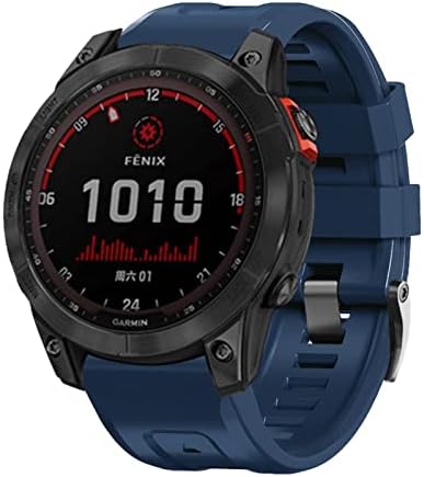 Fehauk para Garmin Fenix ​​7 7x 6x 5x Banda de vigilância 22 26mm Bracelete para fenix 6 Pro 5 Plus fivela silicone Straps de pulso