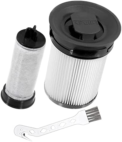 Petsola aspirador de pó Acessórios de substituição de filtro, kit de acessórios para aspirador de pó, com escova, filtros de pó de pó para interior, uma peça