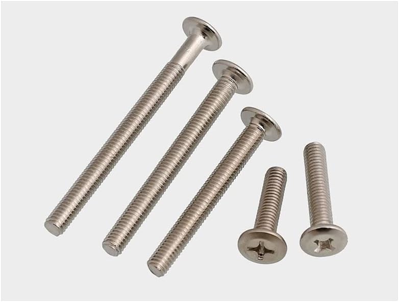 22pcs m6 phillips parafuso parafuso parafuso parafusos de móveis galvanizados