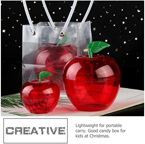 Caixas de doces de decoração de casa doiTool 8pcs- caixas claras para favores- Caixas de casamento de Candy Transparente