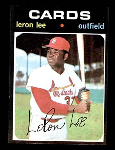 1971 Topps # 521 Leron Lee St. Louis Cardinals NM Cardinals