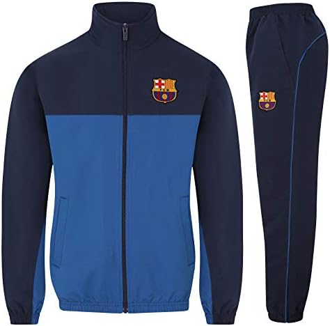 FC Barcelona Official Soccer Gift Boys Jacket & Pants Tracksuit Set