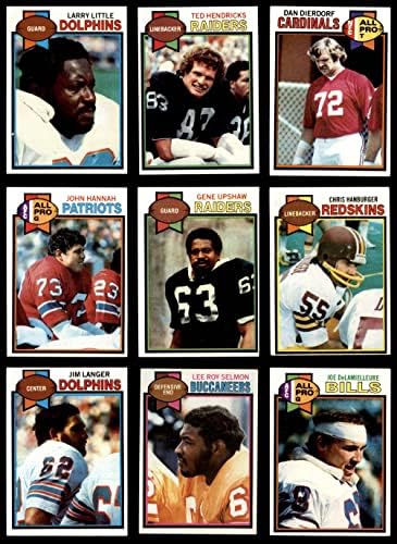 1979 Topps Football Complete Conjunto Ex+