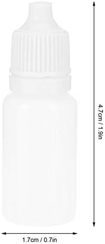 Garrafa de conta -gotas de líquido do FDIT, garrafa de colírio de 5 ml, reabasteável 50pcs para colisão líquida de alta