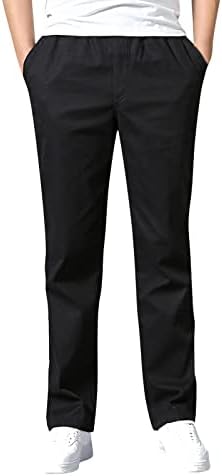 Calça de trabalho de carga masculina moda casual algodão solto plus size de bolso de bolso up as calças espessando cerâmica