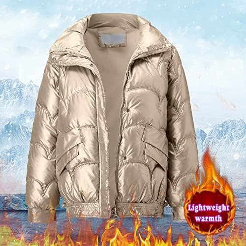 Puffer que quente engrosse jaqueta parka casaco de inverno comprido colete de manga longa quente com bolsos coletes de lã de bolsões