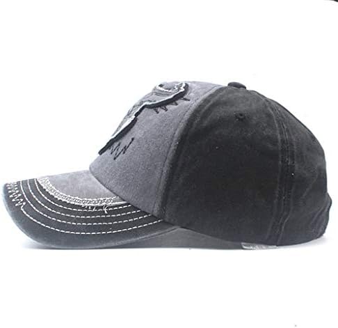 Chapéus de Manhong Cap ajustável Denim Apliques bordados Topee Baseball Basex UNISSISEX MENS CAPS E CHAPAS