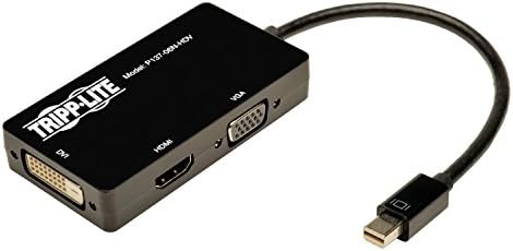 Tripp Lite Keyspan Mini DisplayPort para VGA/DVI/HDMI Adaptador All-in-One/conversor TRPP13706NHDV