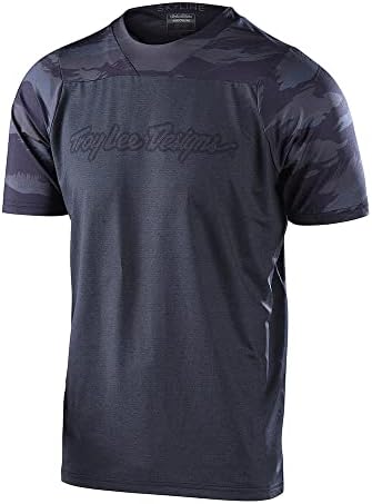 Troy Lee Designs Ciclismo MTB Bicycle Mountain Bike Jersey Camisa para homens, Skyline SS Signature Camo