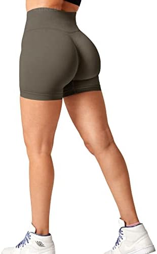 Yeoreo Women Scrunch Butt Lucking Surfras de treino 4,5 Mandy shorts Mandy Gym Athletic High Cídica Banteia Manter Shorts