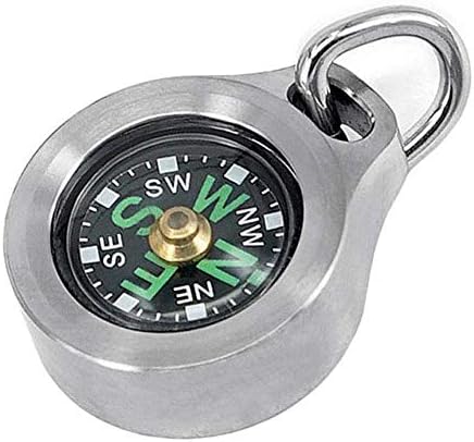 GGRBH Mini Compass, design luminoso, ferramentas de bússola de navegação ao ar livre para acampar, caminhadas e outras atividades