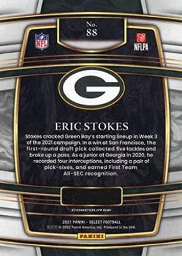 2021 Panini Select #88 Eric Stokes Concourse Green Bay Packers