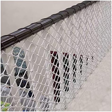 Awsad Líquido de Segurança Infantil Anti queda da escada infantil Varanda de proteção de rede Proteção Reboque de carga de caminhão Rede de rede de 6 mm de espessura da corda: malha de 3cm, tamanho: 1 × 9m