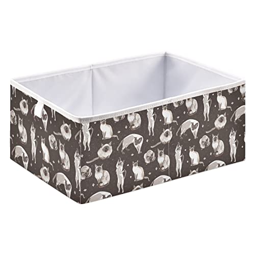 CATOS BROWN CUBE BIN BIN DE BING CORTES DE ARMAZENO DE BING CASE DE BRIONAGEM DE GRANTAGEM DE CUBE CUBE Organizer Bins for