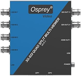 Osprey Video 4 Channel 3G SDI Multi Viewer com saídas HDMI e SDI MVS-3