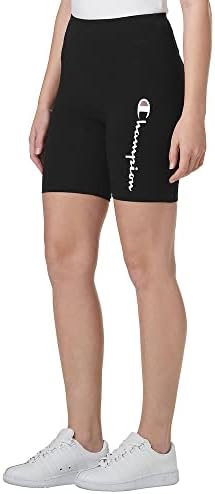 Campeão de shorts de bicicleta autênticos femininos, shorts de bicicleta feminina, shorts de bicicleta de algodão feminino, 7