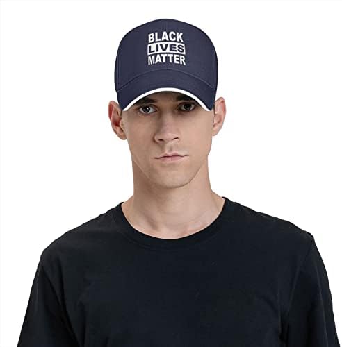 Black Lives Matter Adultos Baseball Cap fêmea Base de beisebol Caps de caminhão ajustável