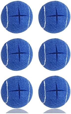 Mloowa Precut Walker Tennis Balls 6 PCS Balls com abertura pré -cortada para facilitar a instalação, ajuste a maioria