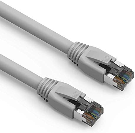 ACCL 5ft Cat.8 S/FTP Ethernet Cable cinza 24AWG, 4 pacote