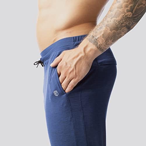 Nascido Primitivo Male Rest Day Athleisure Joggers - calça de moletom macia - calças atléticas para homens - lazer ajustado ou calças de exercícios