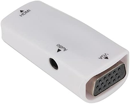 Ylhxypp mini hdmi fêmea para vga adaptador 1080p FHD Audio Video HD2VGA Conversor para PC Laptop HDTV Projector de computador