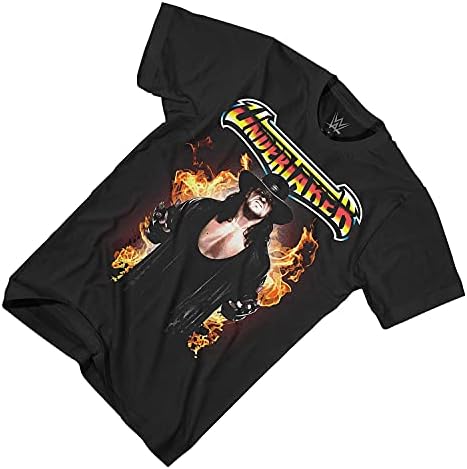 WWE The Undertaker Fire Shirt - Lord of Darkness - The Deadman World Wrestling Champion T -Shirt