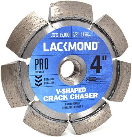 Lackmond Ckvn4375 Roda de Crack de 4 polegadas com 5/8-11 porca