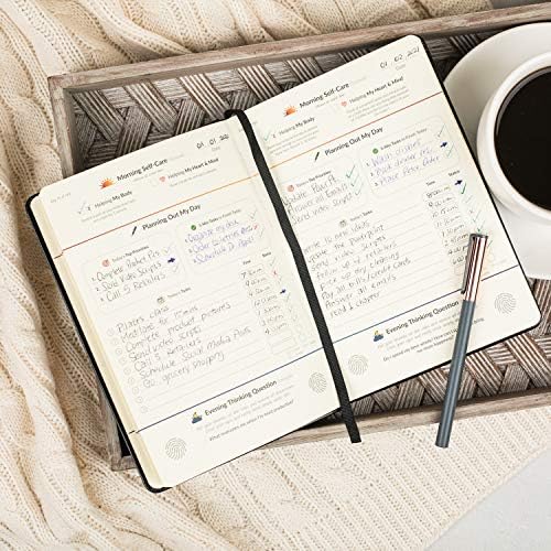 O Planejador Diário do Habit Nest - o melhor planejador A5 sem data. Planeje todos os dias com perfeição, aumente a produtividade