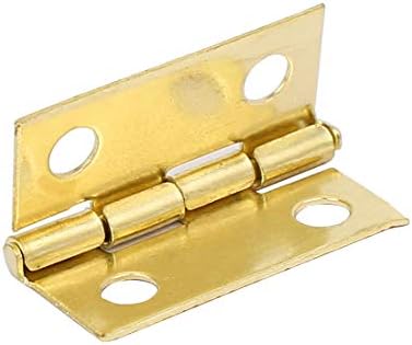 Aexit Jewelry Greet Gate Hardware Caixa de madeira Caixa Buttes de toque de ouro 18mm portões de portão 5pcs