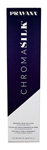 Pravana Chromasilk Creme Hair Color com proteína de seda e queratina, 8.11 Light Intense Ash Blonde