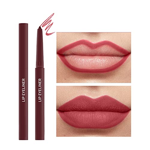 WGUST LIP BRILHA BERRY IMPRESSO NÃO MUDO DO LIPOLY LENTO LENTO LENTO LENTO LENTO ROSE MATtes Lip Solid Lip Liner 0.5ml Make