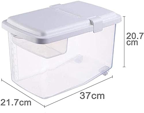 recipientes de armazenamento de cereais Caixa de armazenamento de caixa de arroz Bucket de arroz importado selado e anti-Sag