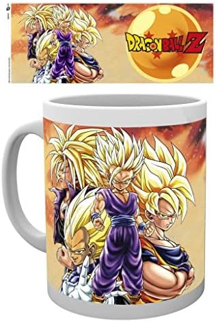 GB Eye Dragon Ball Super Saiyans caneca