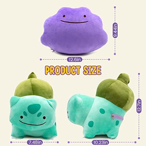 Maikerry 12.7'''''PLUSH Two Two Style Soft Byled Toy Doll Doll Reversível Figura Pleush Toys Gifts For Kids Birthday, Halloween