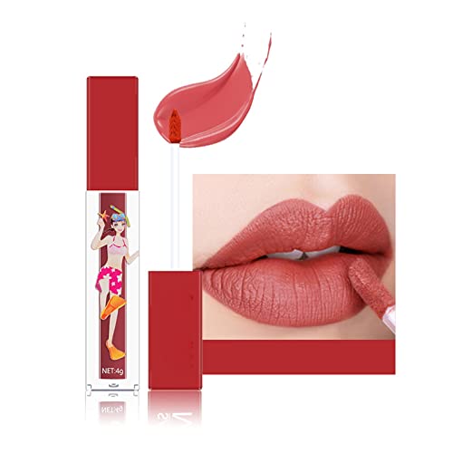 Gloss de tubo quadrado de tubo quadrado Non Stick Fácil de colorir Esmulha labial Libe