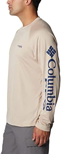 Terminal PFG masculino de Columbia TOMPLE UPF 50 Camisa de pesca de manga comprida