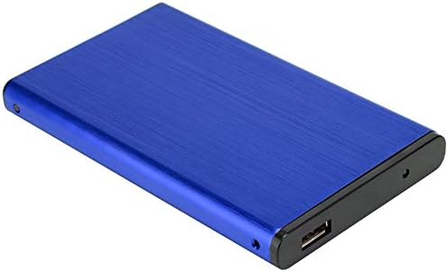 Caixa de liga de alumínio SATA, Caixa de disco rígido de disco rígido leve compatível com um disco rígido 2TB, ajuste