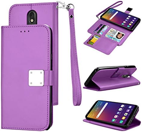 Tiflook Wallet Case for LG Stylo 5 Case Stylo 5 Plus 5x 5V Case [5Card] Luxo magnético brilhante PU PU PU FLIP FOLIO