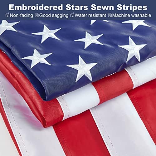 Bandeira Americana 2x3 Bandeiras Americanas para Americana para Fundas de Nylon de serviço pesado 2x3 Bandeiras de nylon
