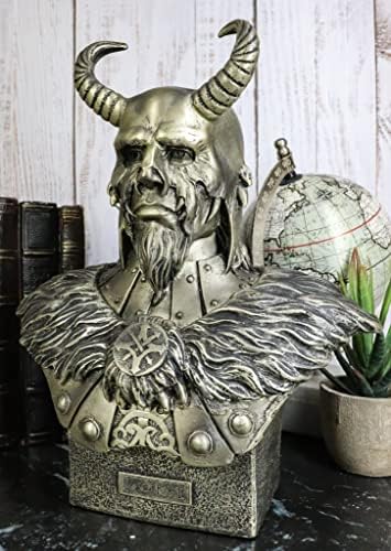 EBROS SHAPSHIFTER MEIO DEUS E MEIO JOTUNN LOKI BUSTOTETAÇÃO 10.25 H NORSE VIKING God do trapaceiro Prince Asgard Statue