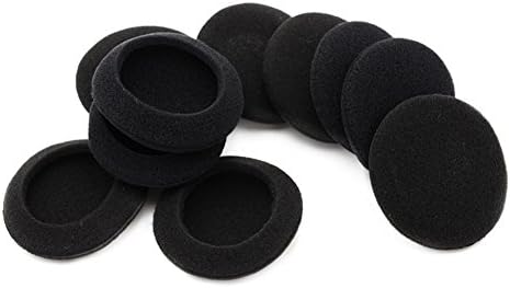 5 pares Almofadas de travesseiro de substituição Earpads esponjas Earpads Coscões de espuma Copes de tampa compatíveis com o fone de ouvido Bluetooth foneco de fone de ouvido Bluetooth de Jabra BT620s