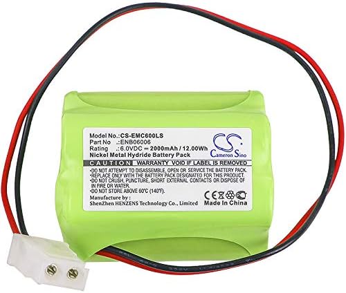 Bateria de iluminação de emergência para aritech 60401005, du140, du264