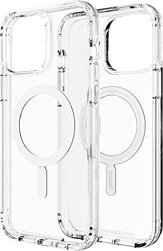 Equipamento4 Caso para iPhone 13 Pro Max Clear Compatível com MagSafe Slim & Lightweight Military 13 Ft Impact Protection