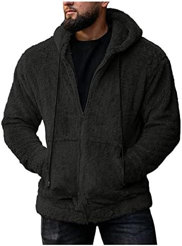 ADSSDQ Zip -up Men, casacos de praia homens de manga comprida inverno e tamanho de moda de moda ajustada à prova de vento ZIP14