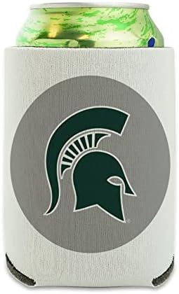 Michigan State Spartan Logon lan Secundário mais refrigerador - bebida Huve Hugger Isolador dobrável - suporte isolado
