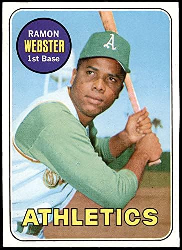 1969 Topps 618 Ramon Webster Oakland Athletics NM+ Atletismo