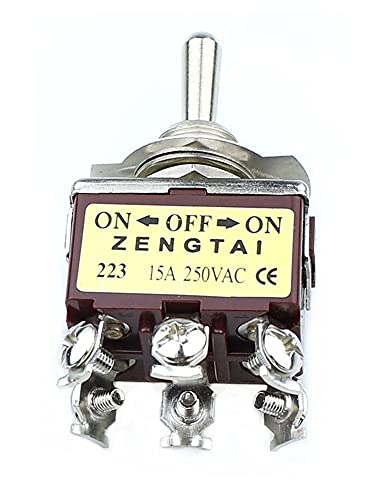 Ezzon e-tan223 interruptor de retenção de auto-reinicialização instantânea em 3 bits 6pin 250vac 15a interruptor de