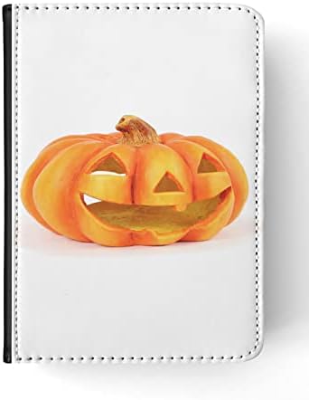 Tampa assustadora de capa de face de face de abóbora de halloween para maçã ipad mini